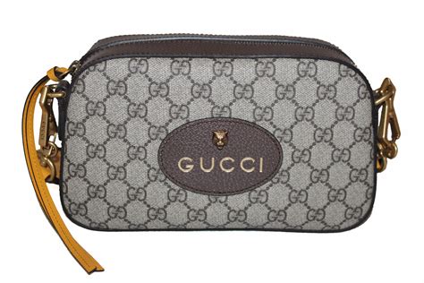 sacoche gucci neo vintage|GUCCI Neo Vintage GG Supreme textured leather.